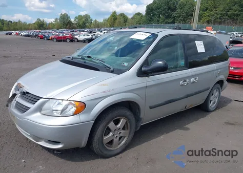 2005 Dodge Caravan Sxt z USA, uszkodzony, nr VIN 1D4GP45R25B144561